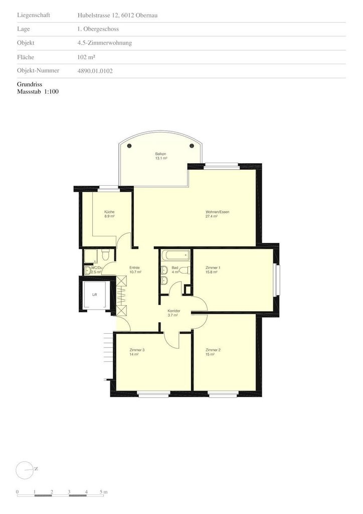 4 ½ rooms apartment (2)