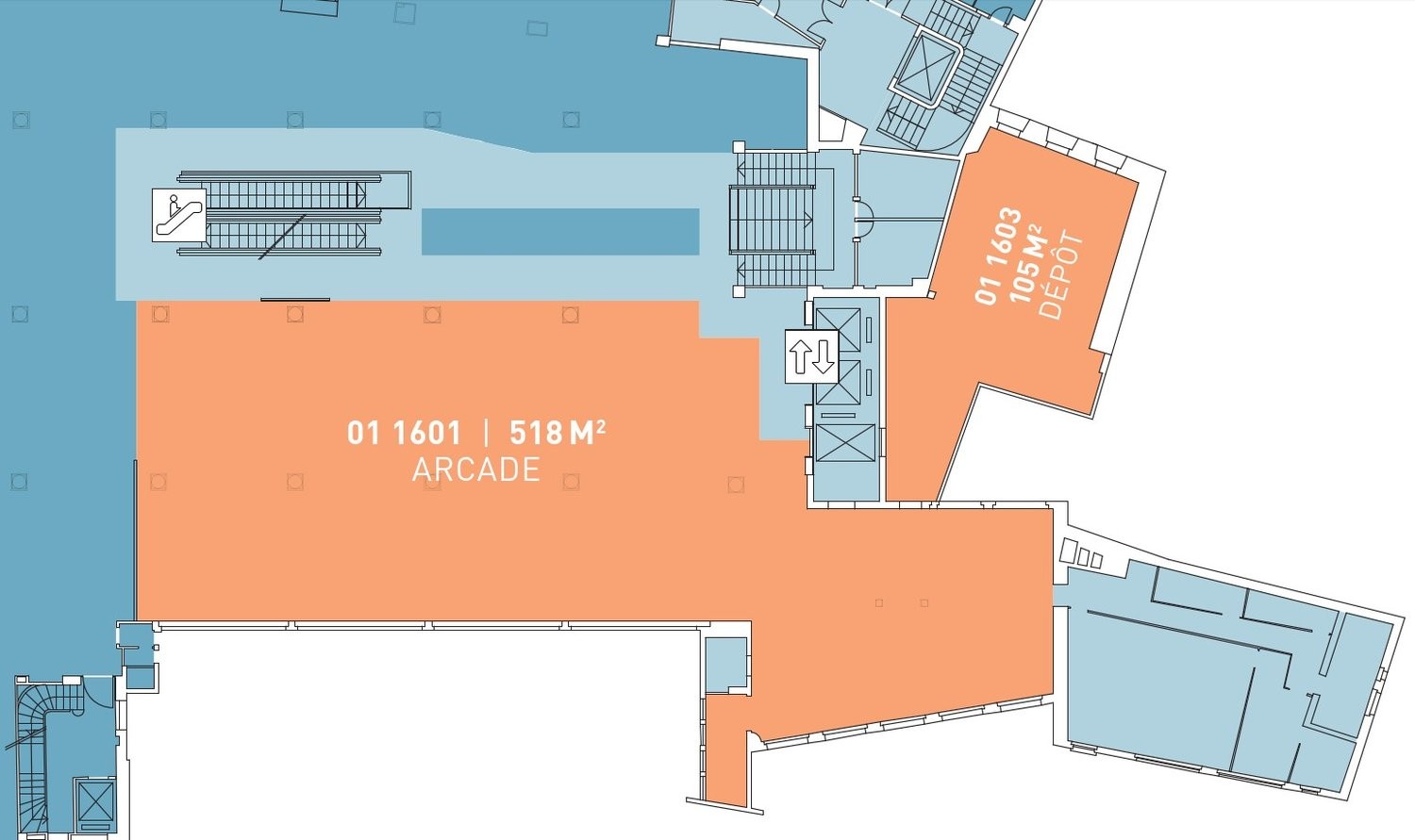 519m² shop, photo 1 of 6