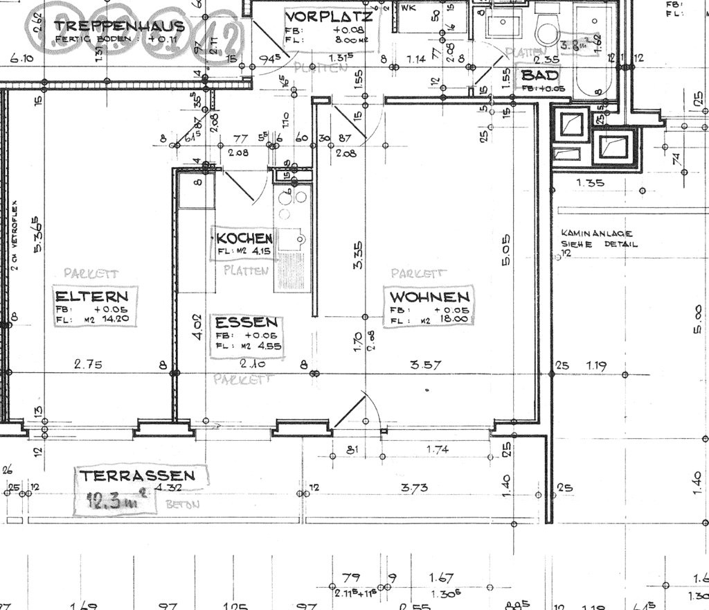 2 ½ rooms apartment
