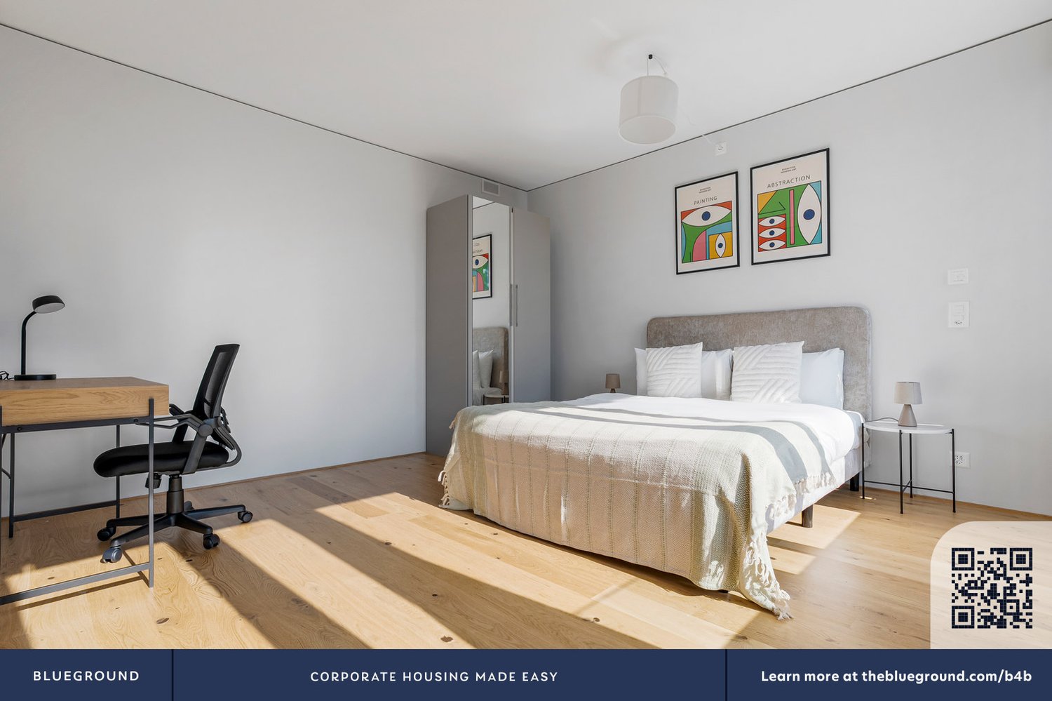 2 ½ pièces appartement meublé