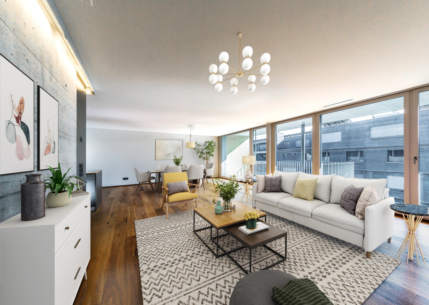 2 ½ rooms apartment