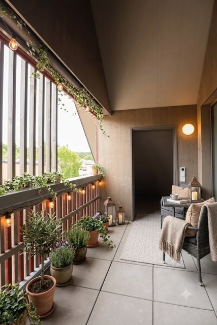 2 ½ rooms roof flat