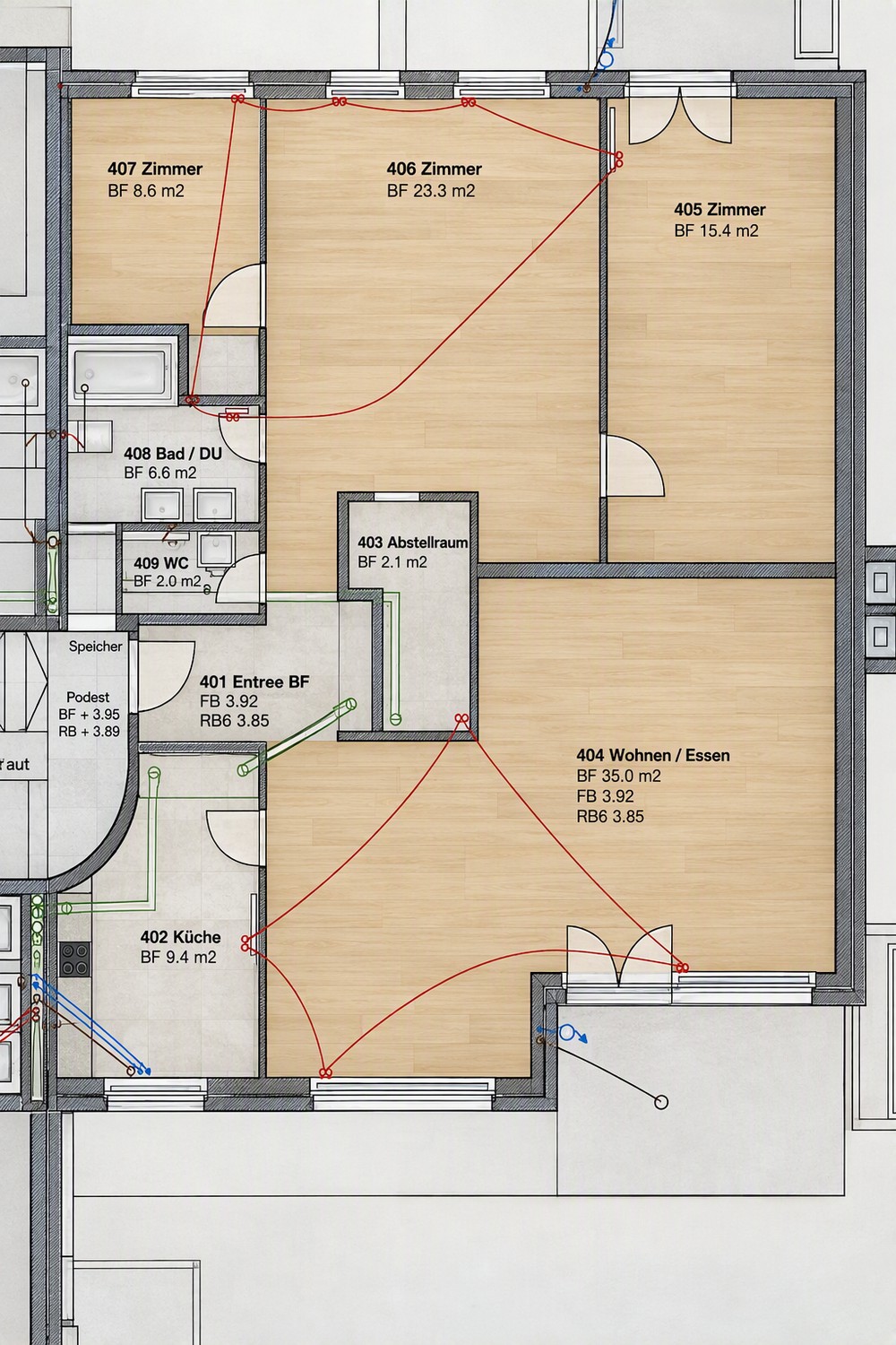 2 rooms apartment
