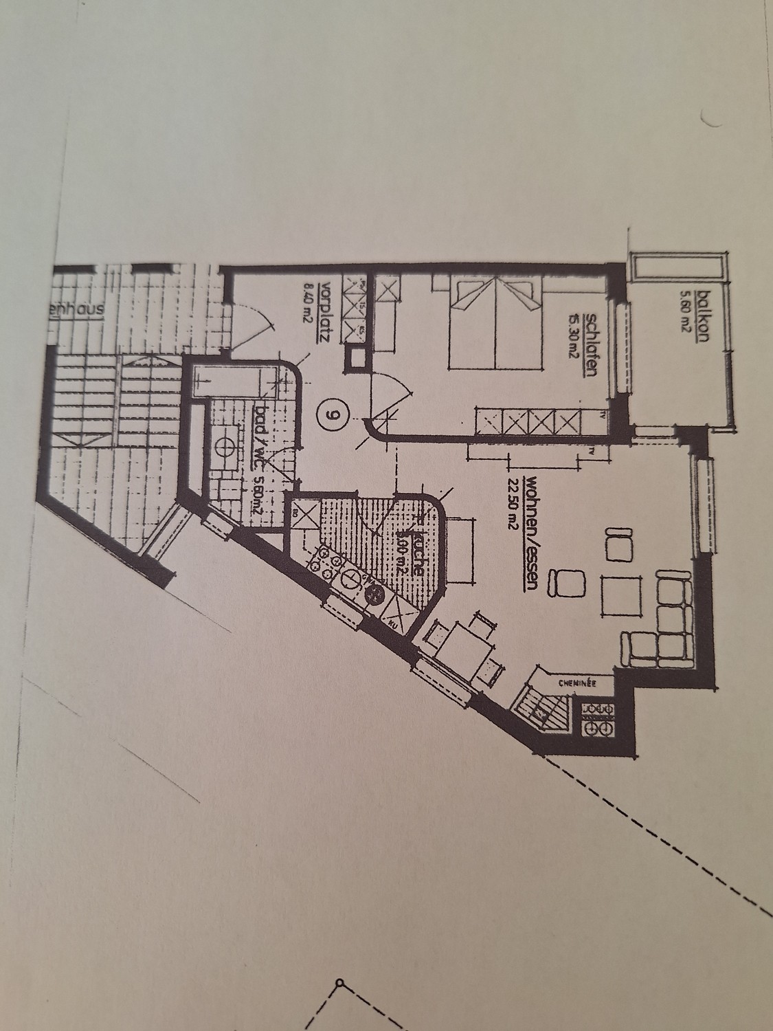 Appartement de 2 ½ pièces