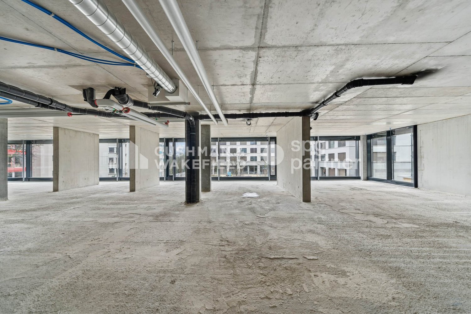 550m² Büro