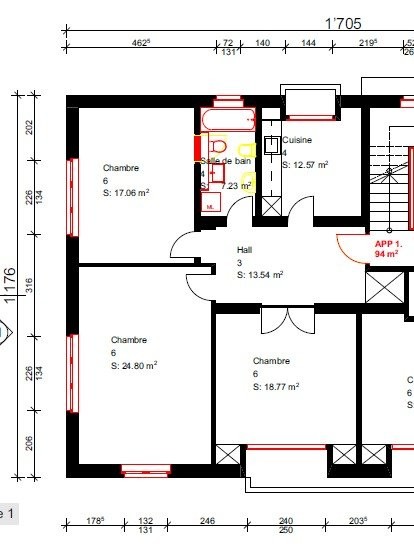 3-Zimmer-Wohnung