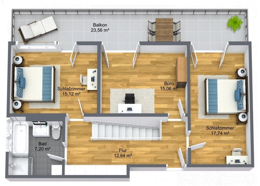 Appartement de 4 ½ pièces