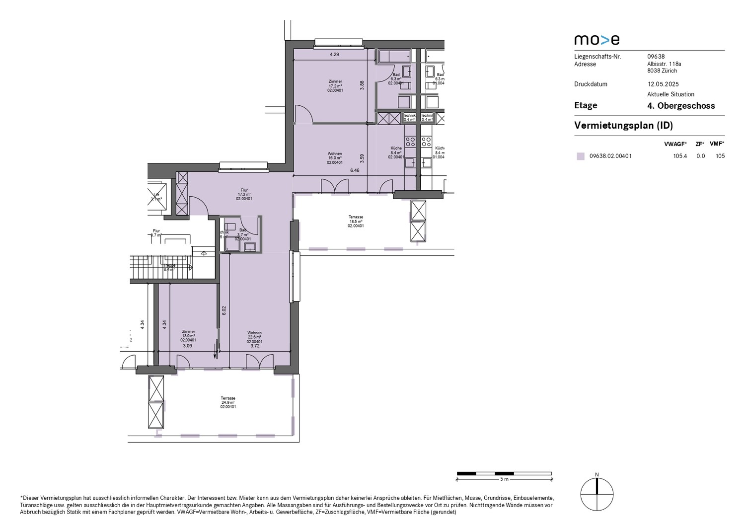 3 ½ Zimmer Wohnung, Foto 6 von 6
