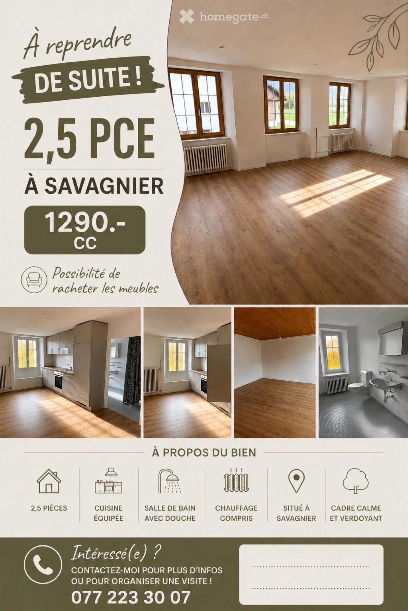 2-Zimmer-Wohnung, Foto 2 von 5