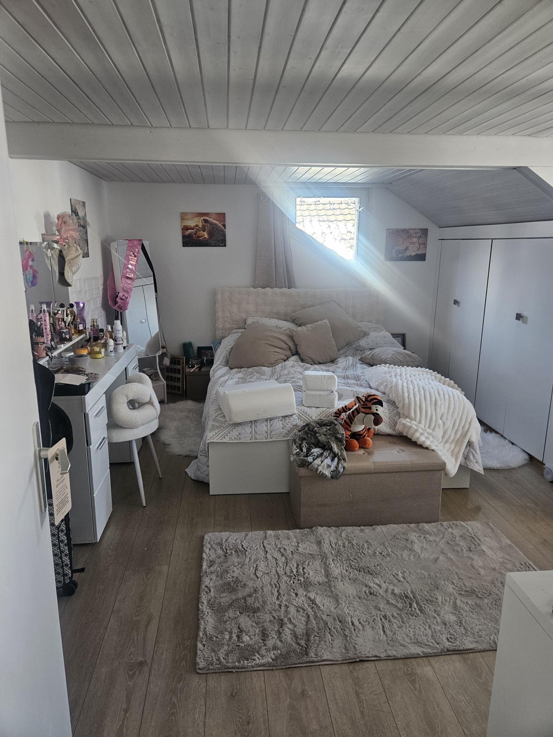 3 rooms roof flat