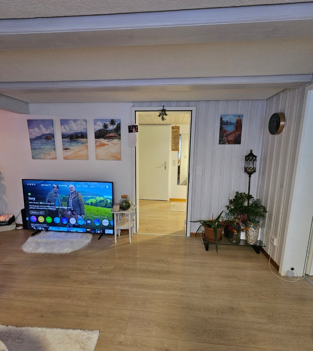 3 rooms roof flat