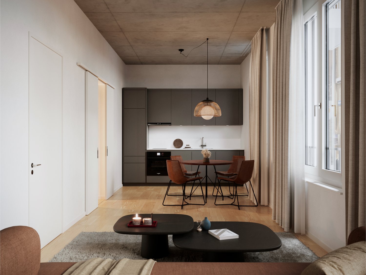 2 ½ rooms roof flat, Foto 4 von 5