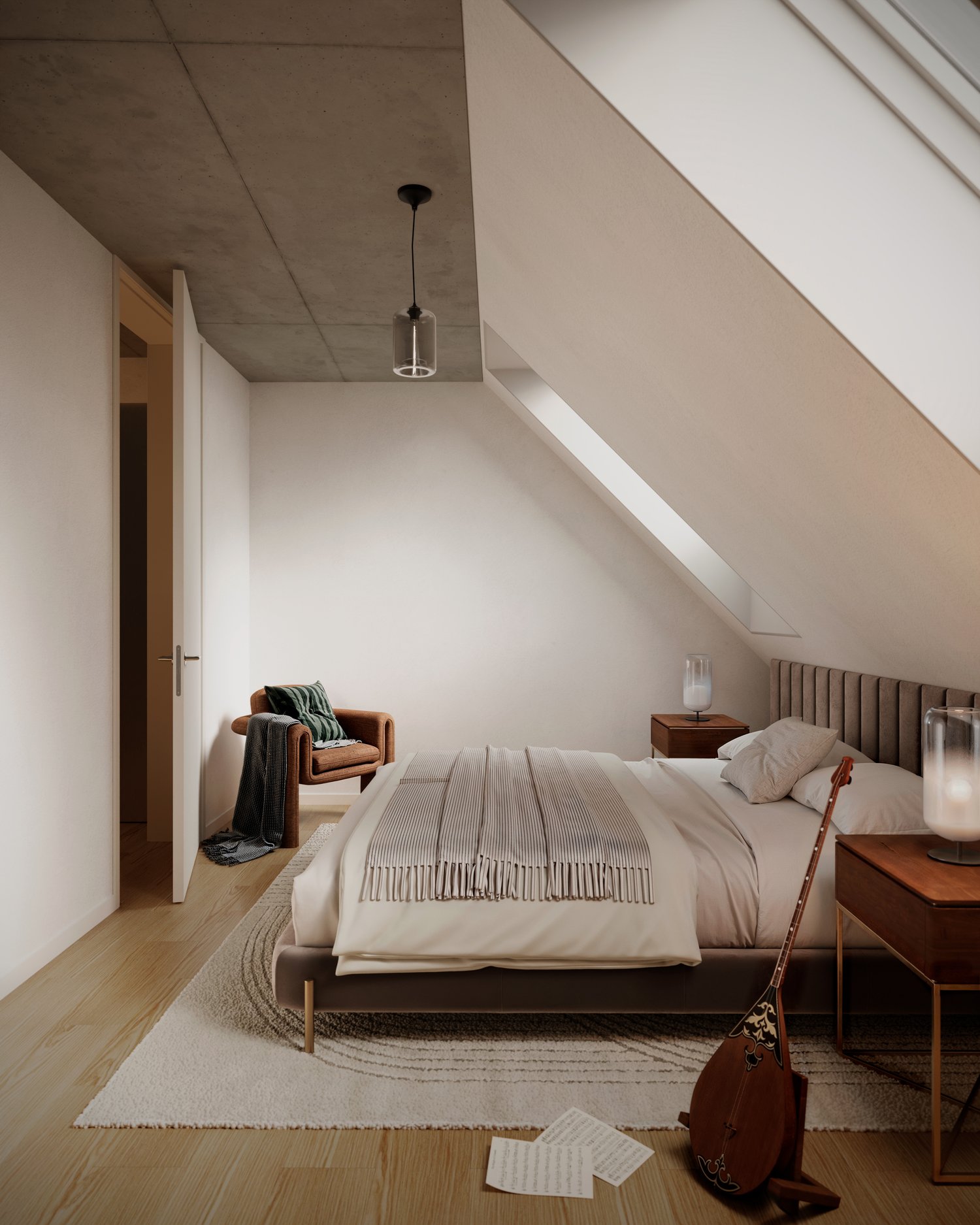2 ½ rooms roof flat, Foto 3 von 5