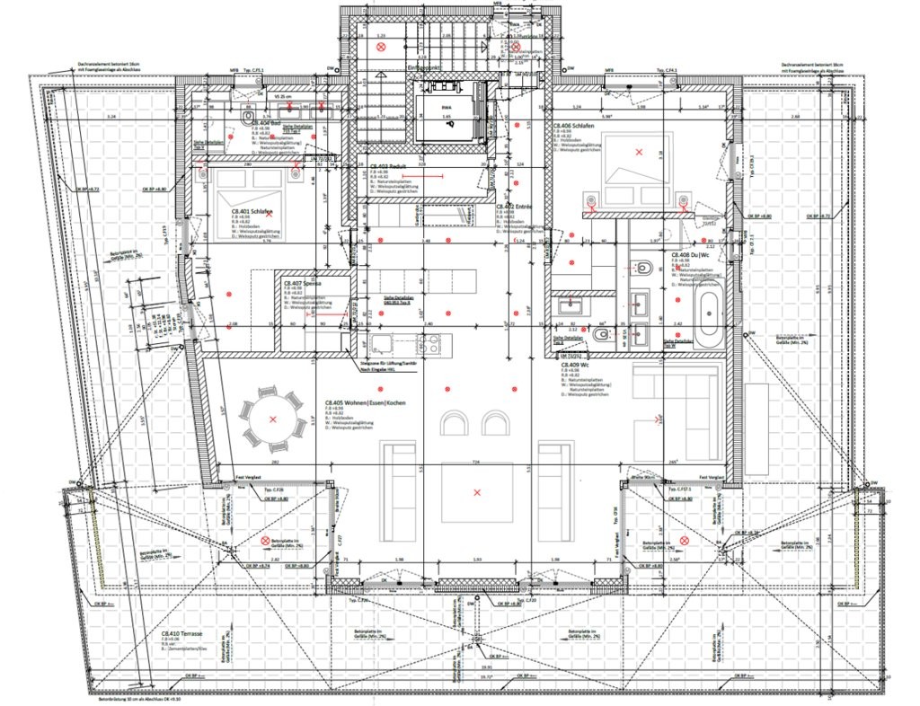 3 ½ rooms attic flat