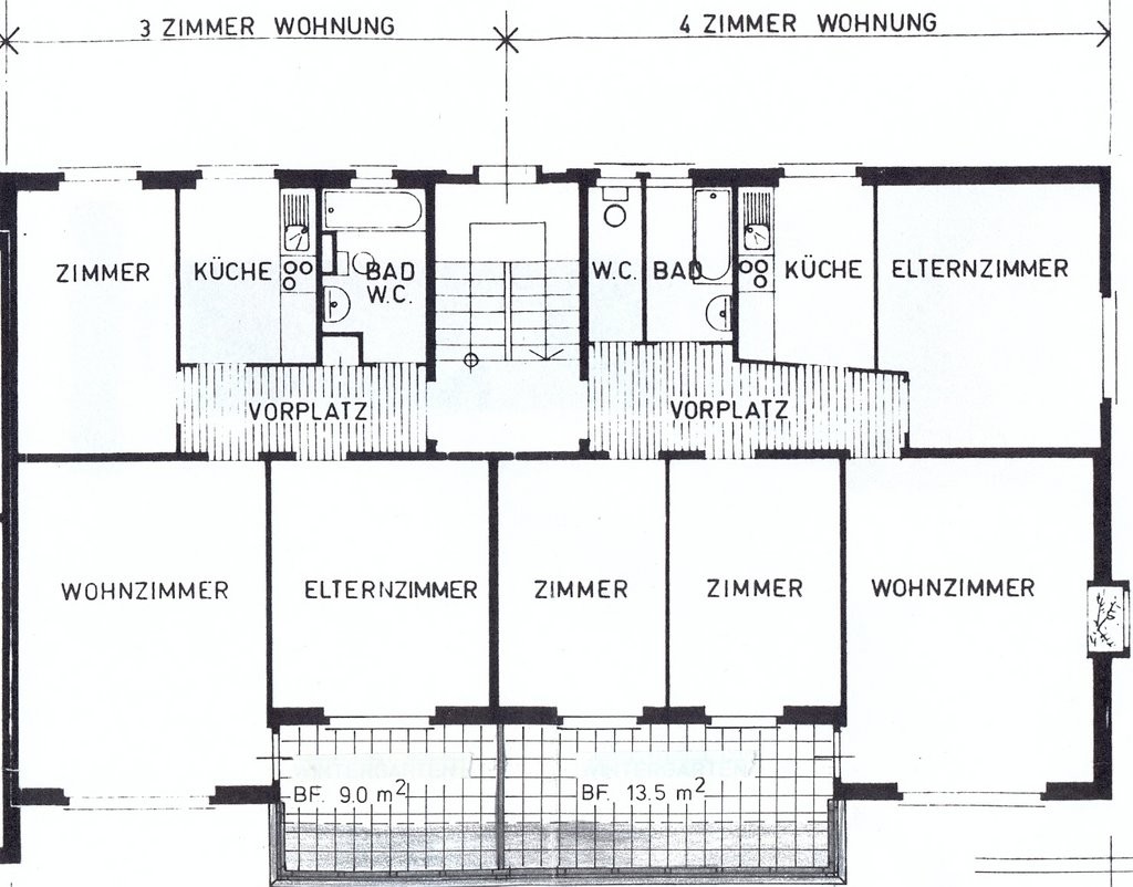 Appartement de 4 pièces