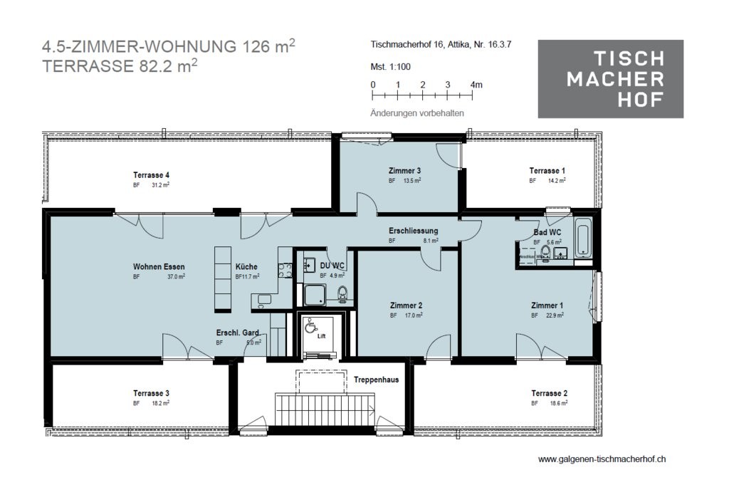 2 ½ rooms apartment