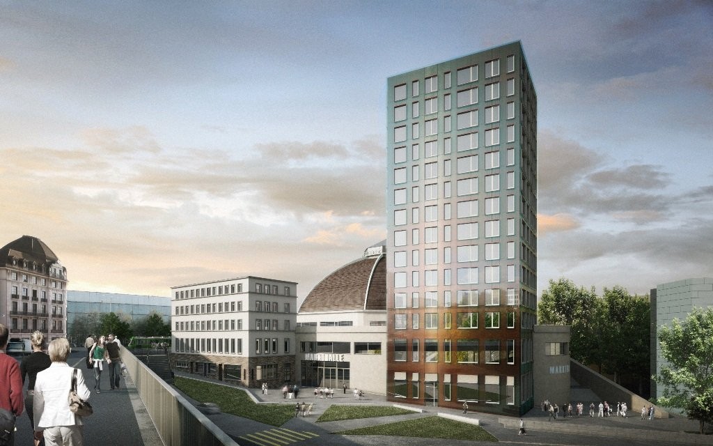 320m² office