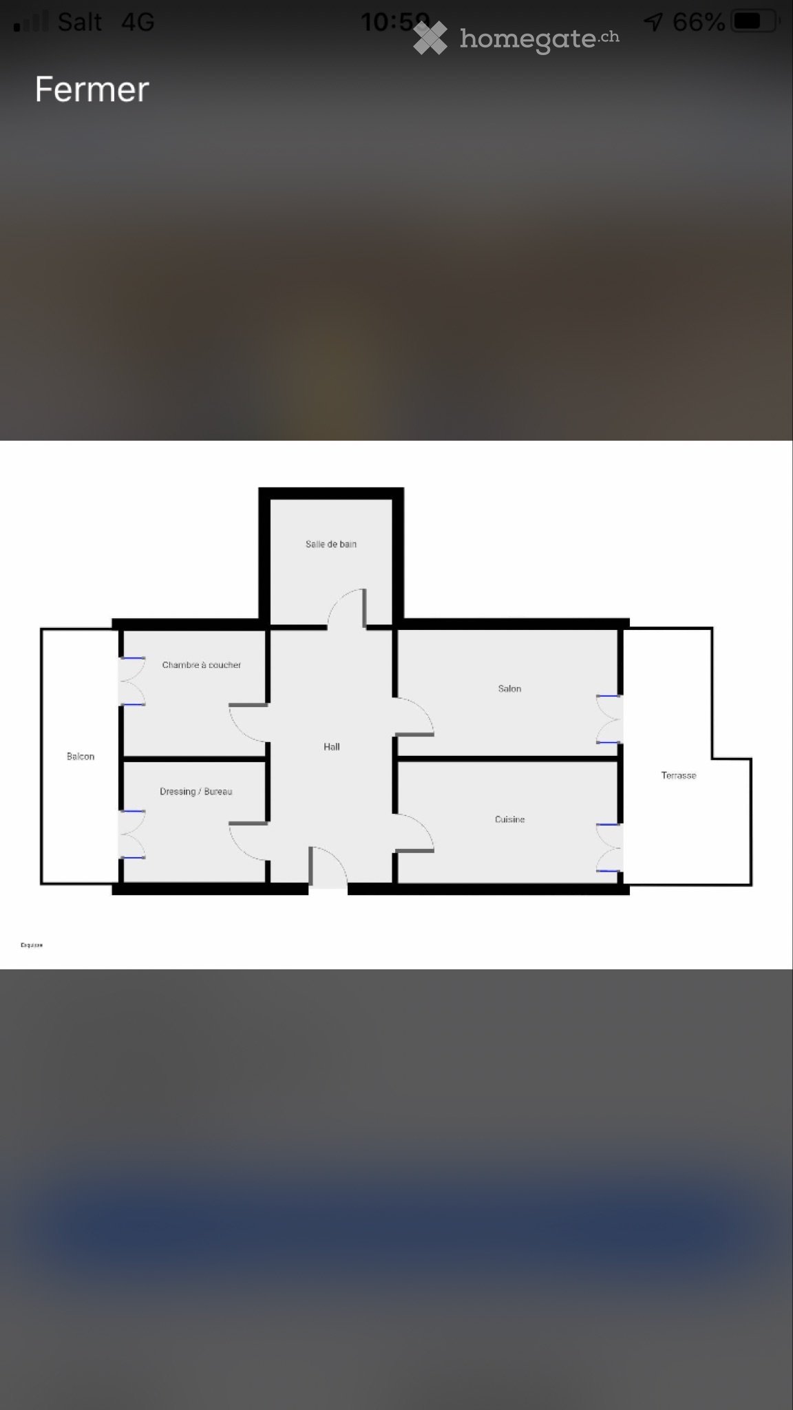 3 rooms apartment, photo 2 sur 5