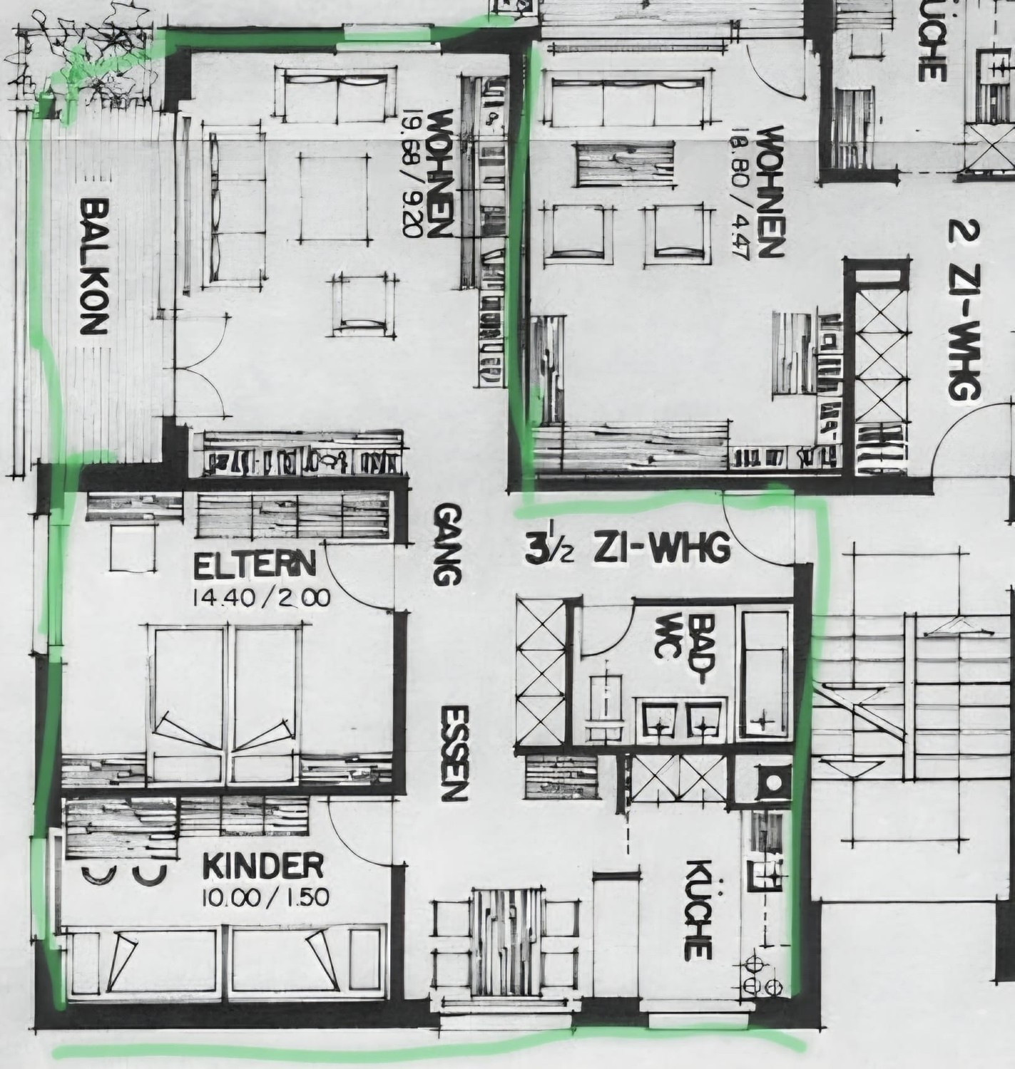 3 ½ Zimmer-Wohnung, Foto 5 von 9