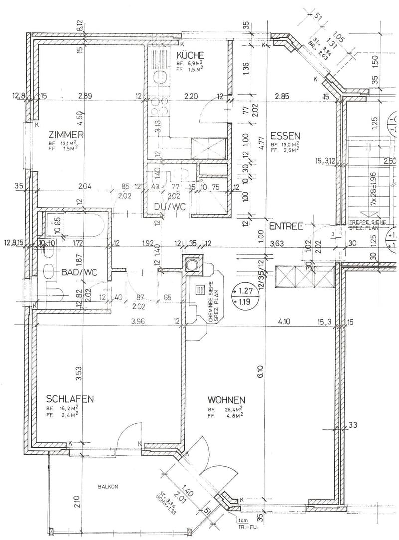 3 ½ rooms apartment