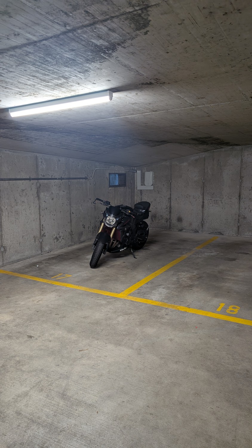 Posto auto sotterraneo