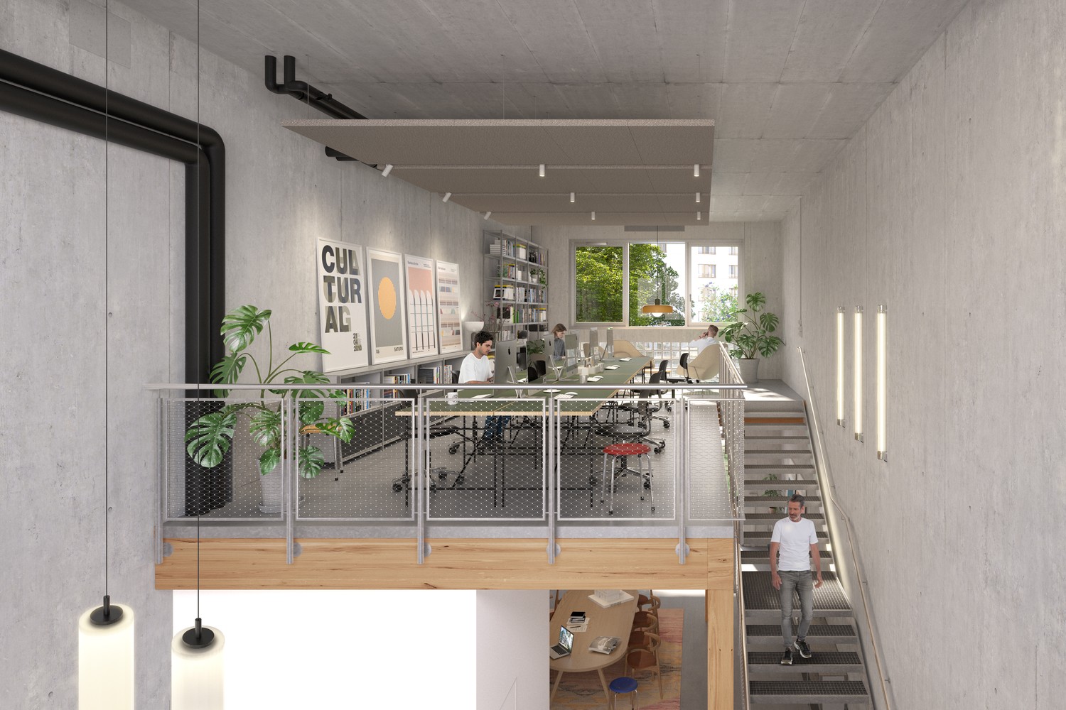 128m² commerciale