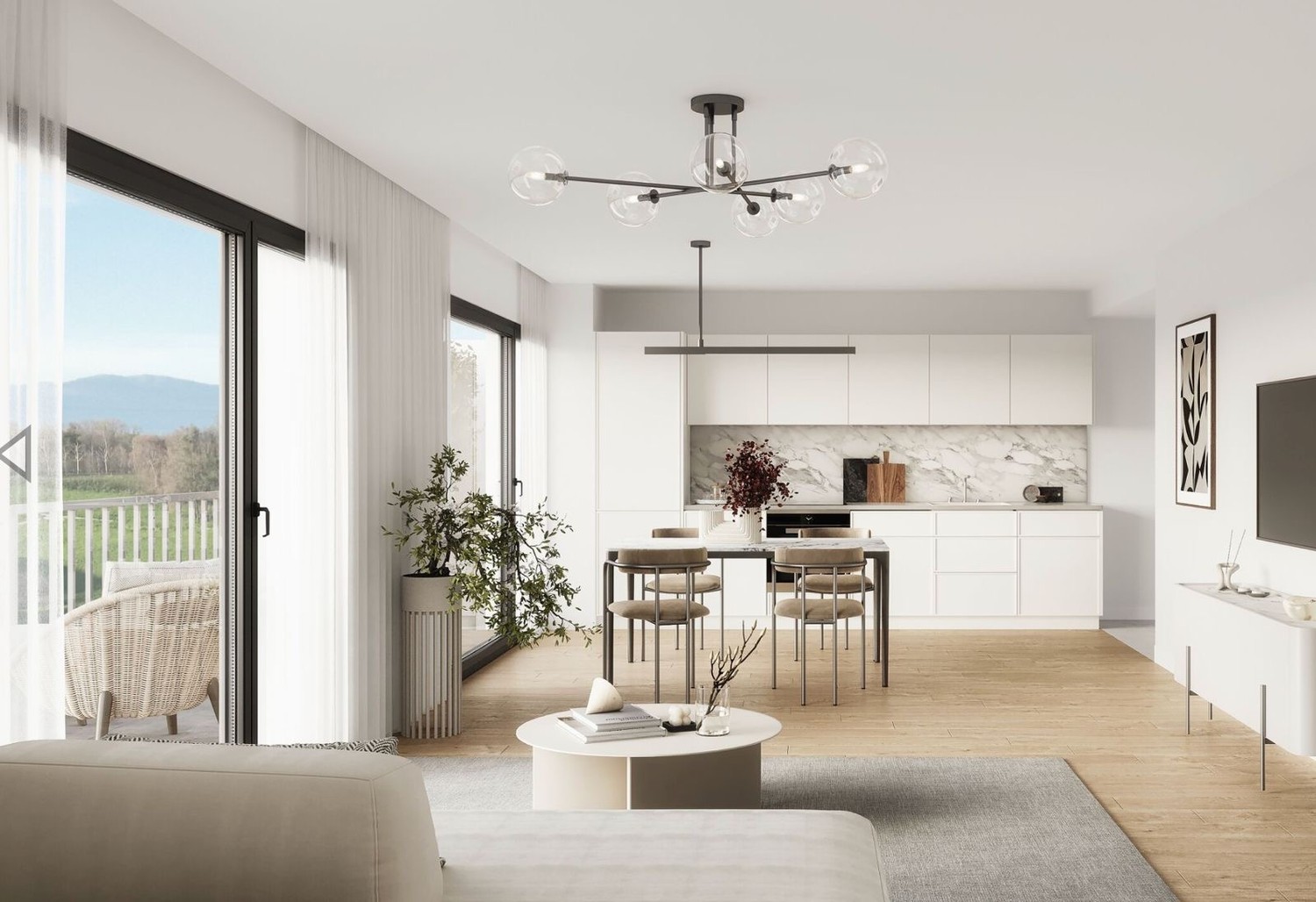 2 ½ rooms apartment