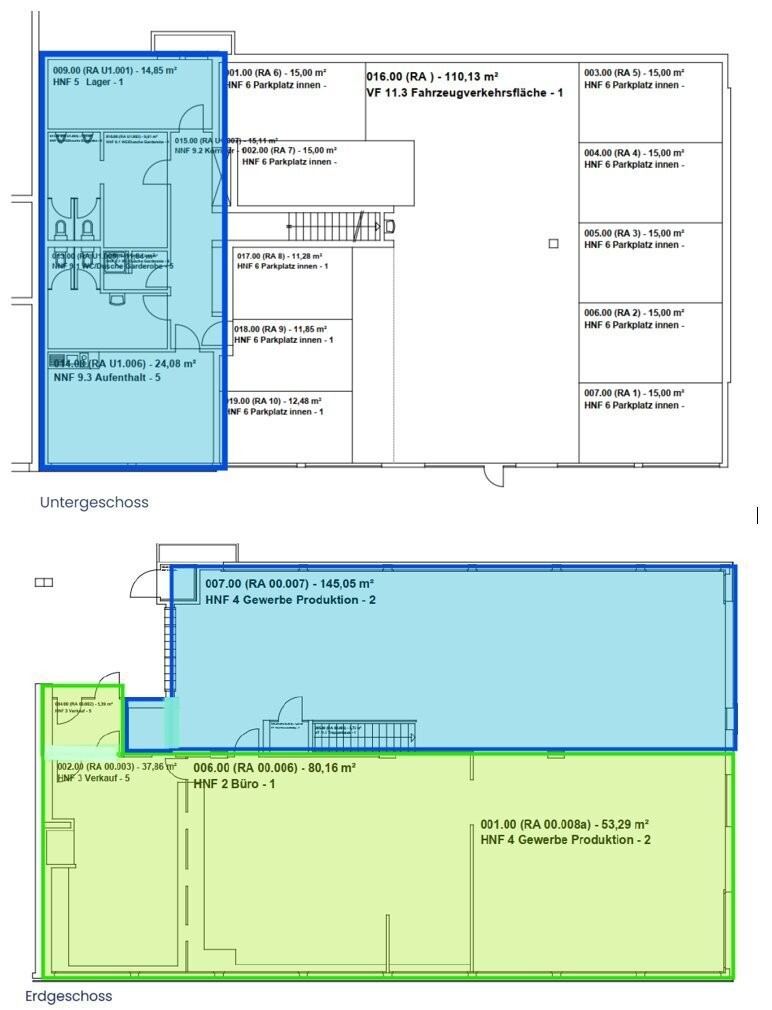 Negozio di 520m²