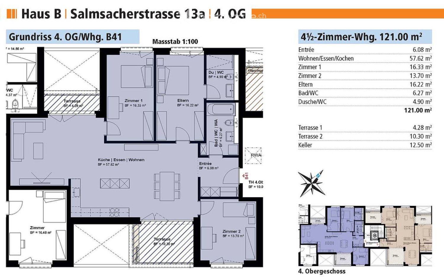 Appartement de 2 ½ pièces