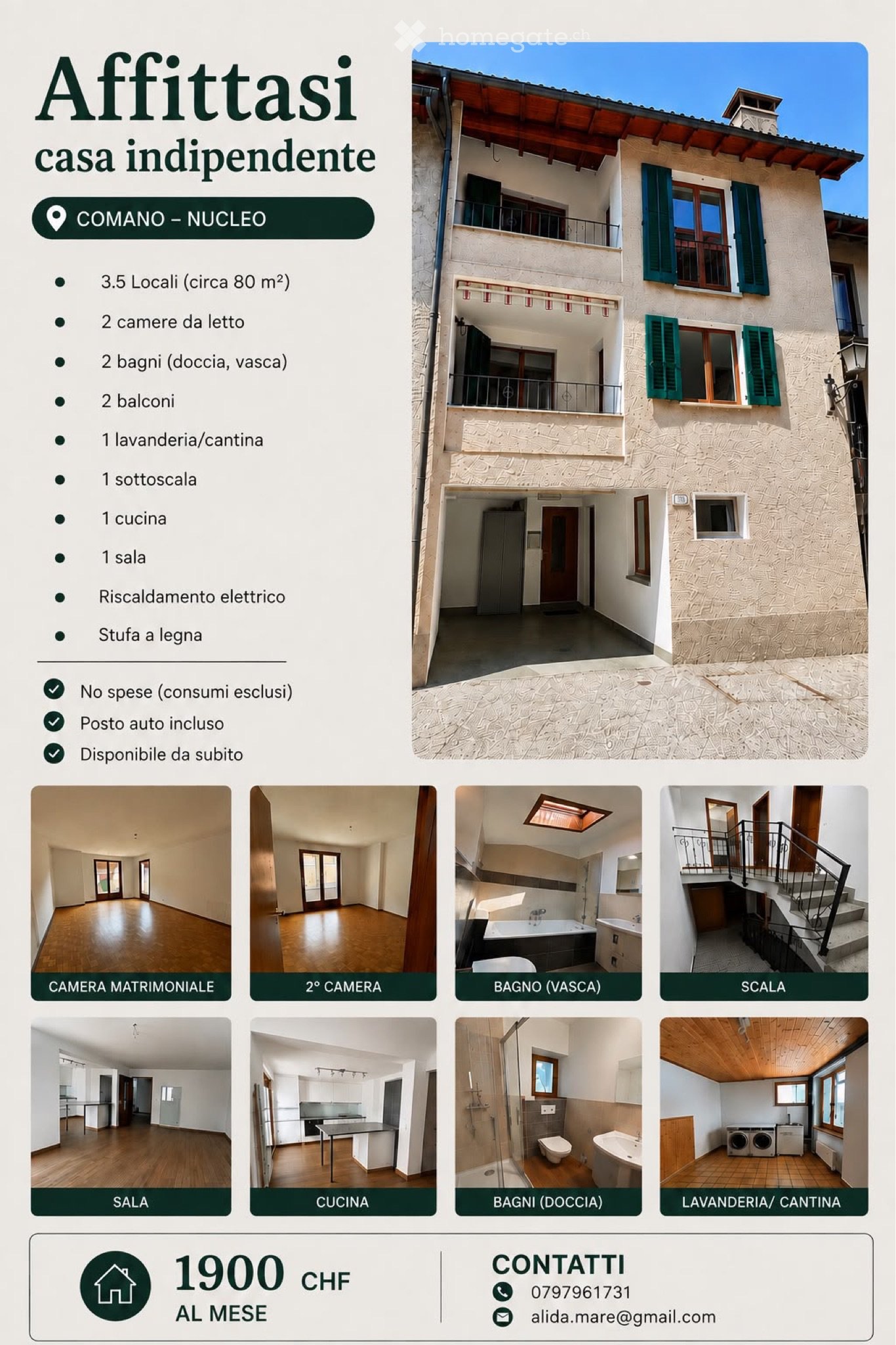 Maison individuelle de 3 ½ pièces