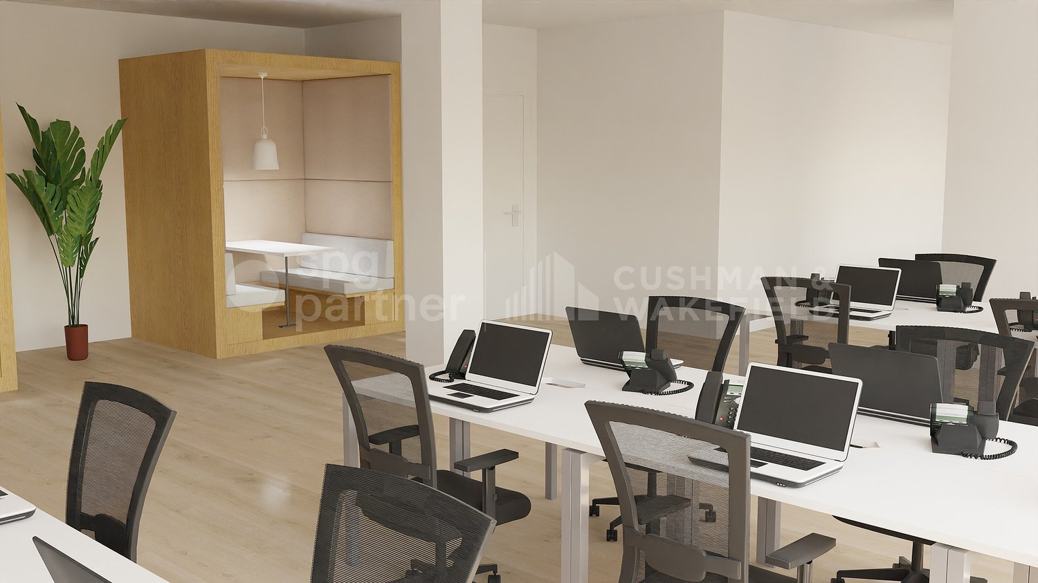 135m² Büro, Foto 2 von 5