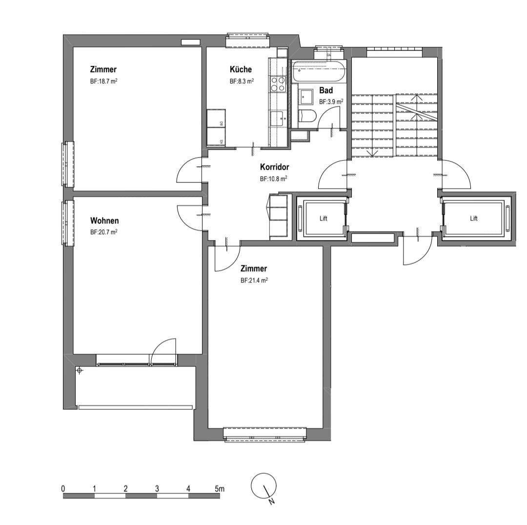 appartamento di 3 locali, foto 7 di 7