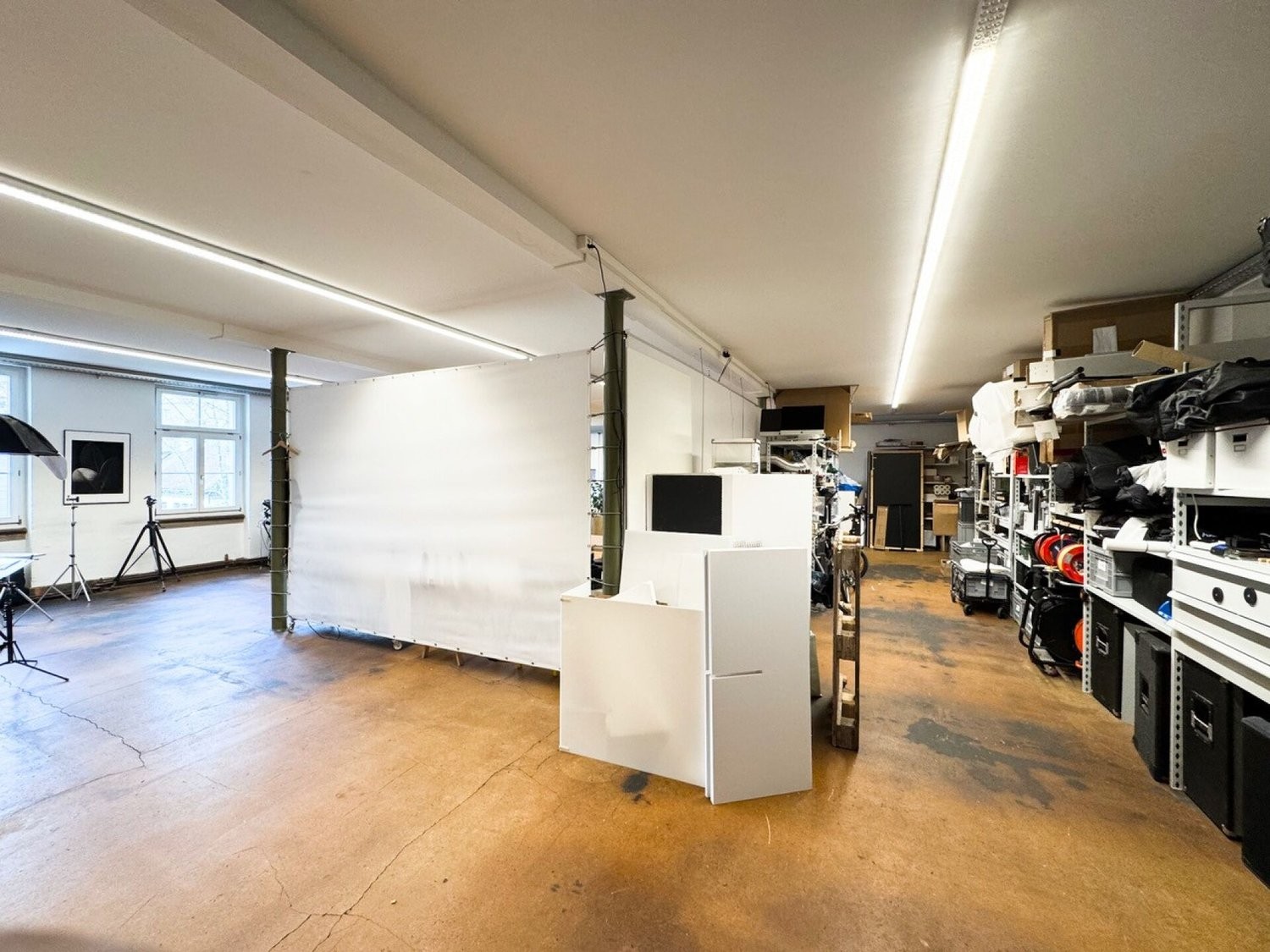 Pièce de loisirs de 163 m²