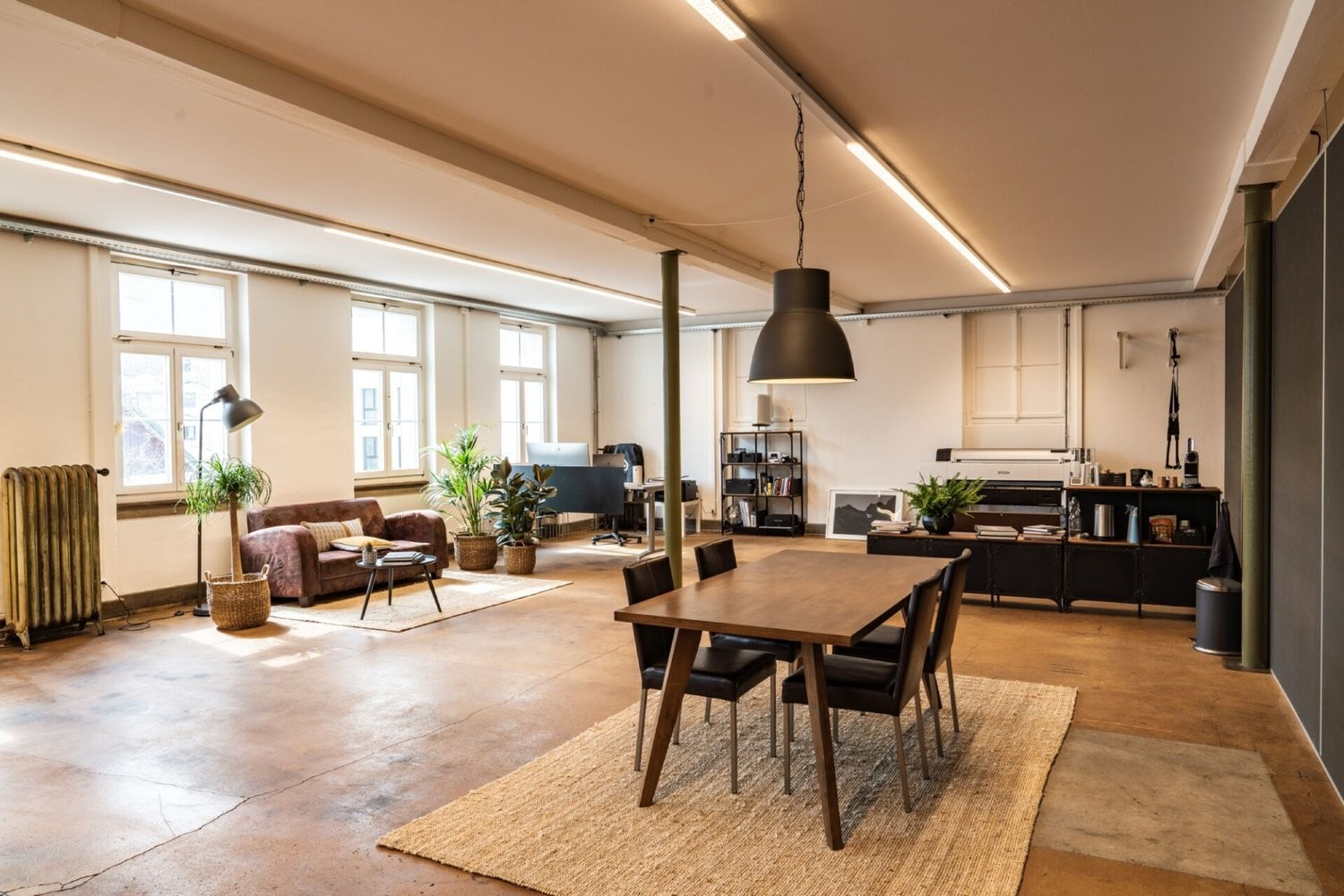 Pièce de loisirs de 163 m²