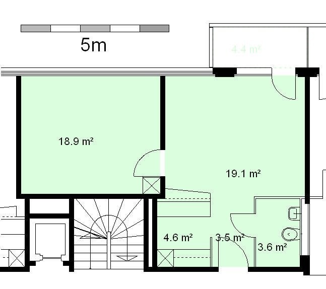 2 rooms apartment, Foto 3 von 3
