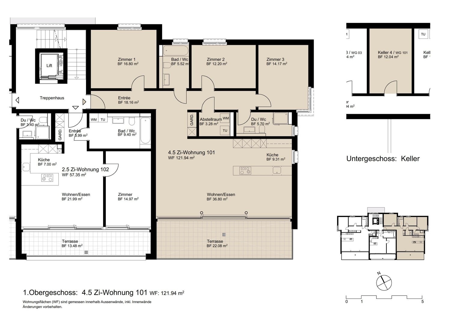 4 ½ rooms apartment, Foto 5 von 6