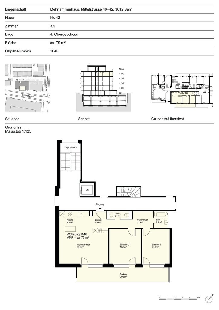 3 ½ rooms apartment, Foto 8 von 8