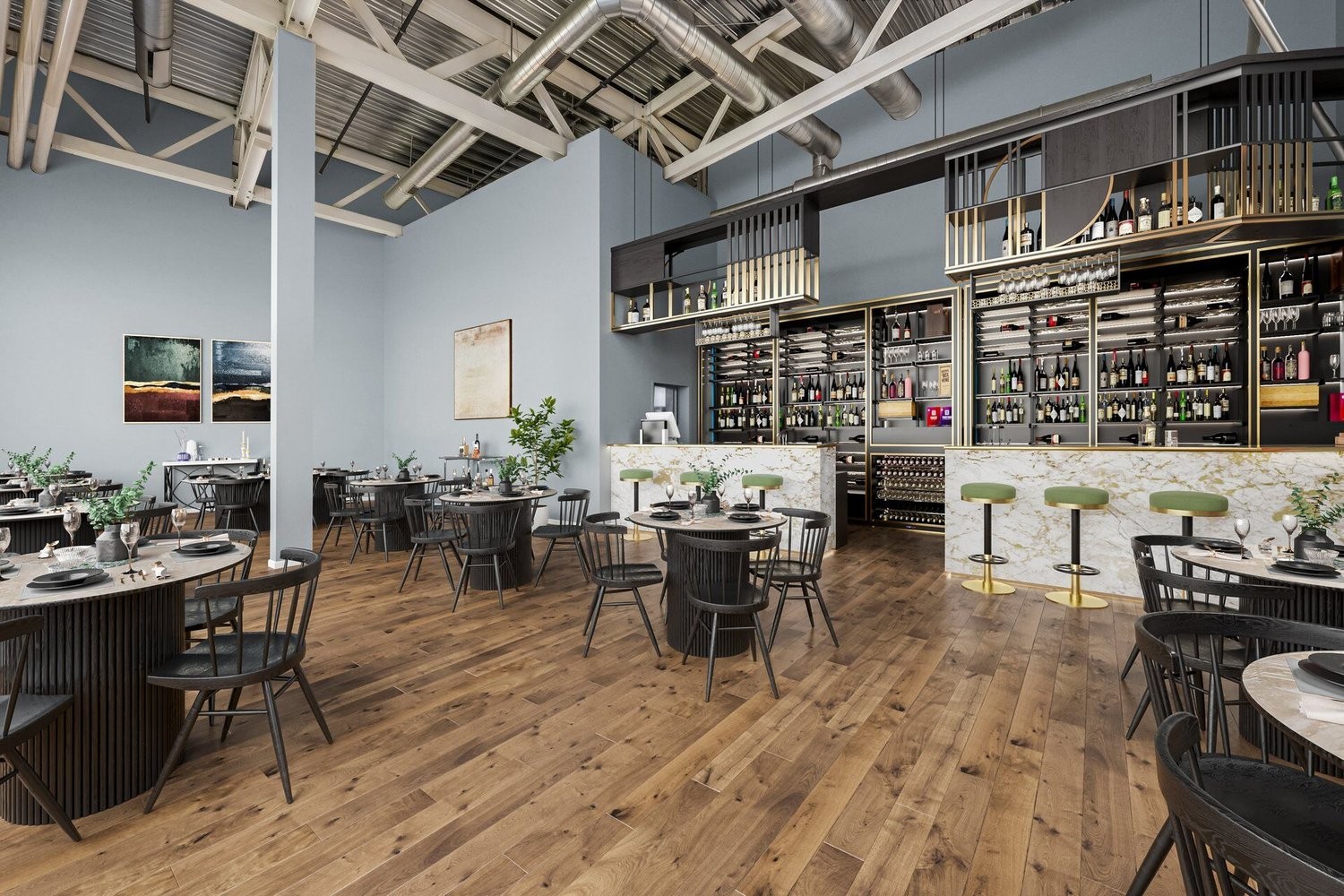 100m² restaurant, photo 1 of 5