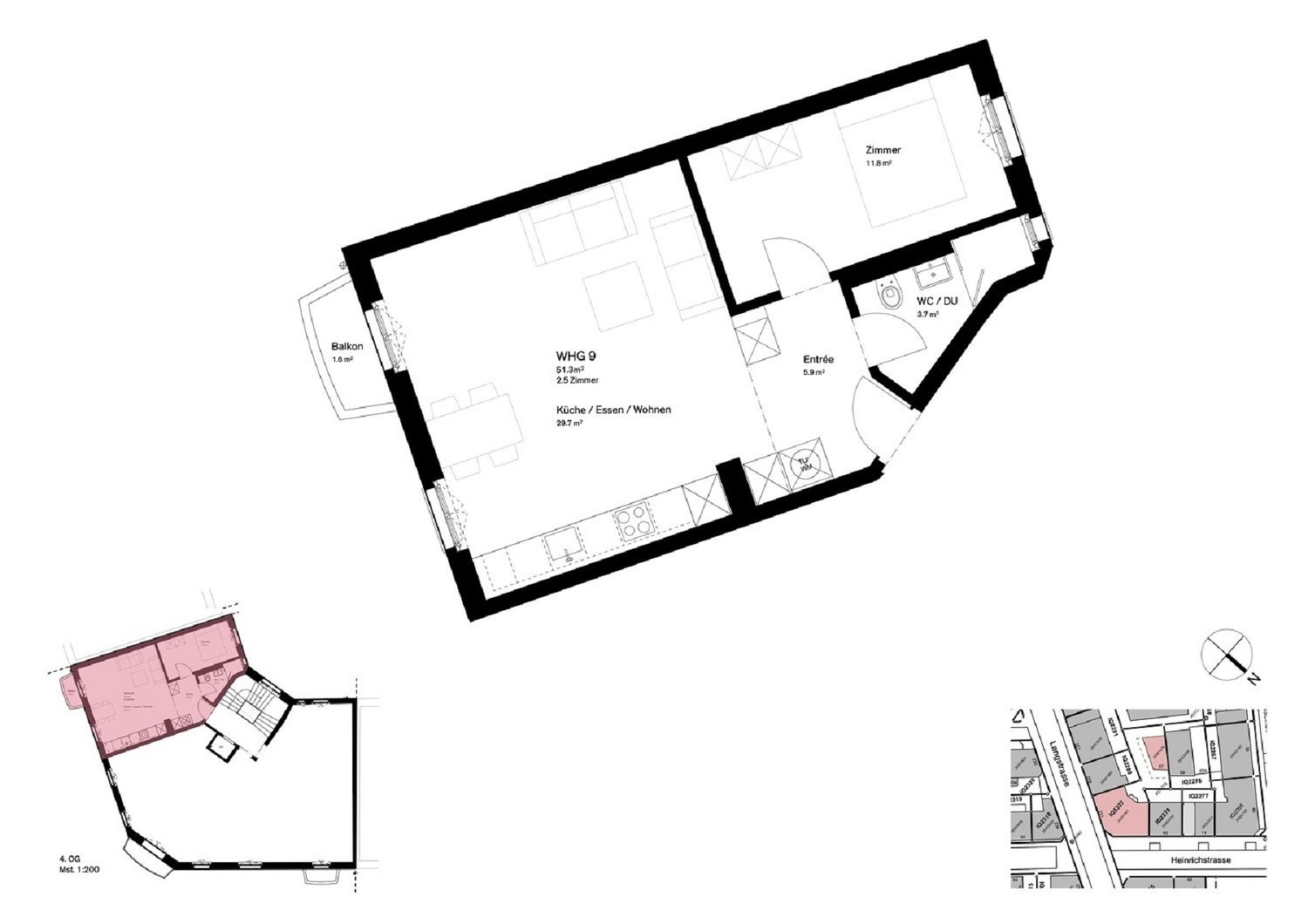 2 ½ rooms apartment, Foto 2 von 8