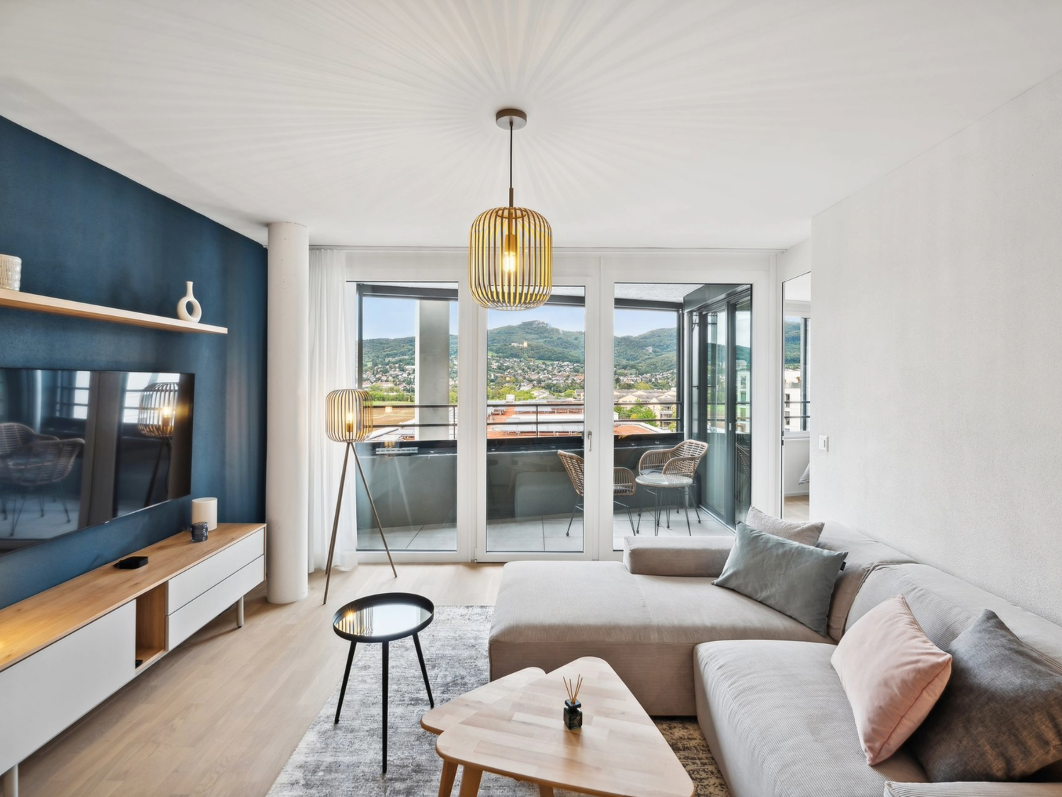 3 ½ rooms furnished flat