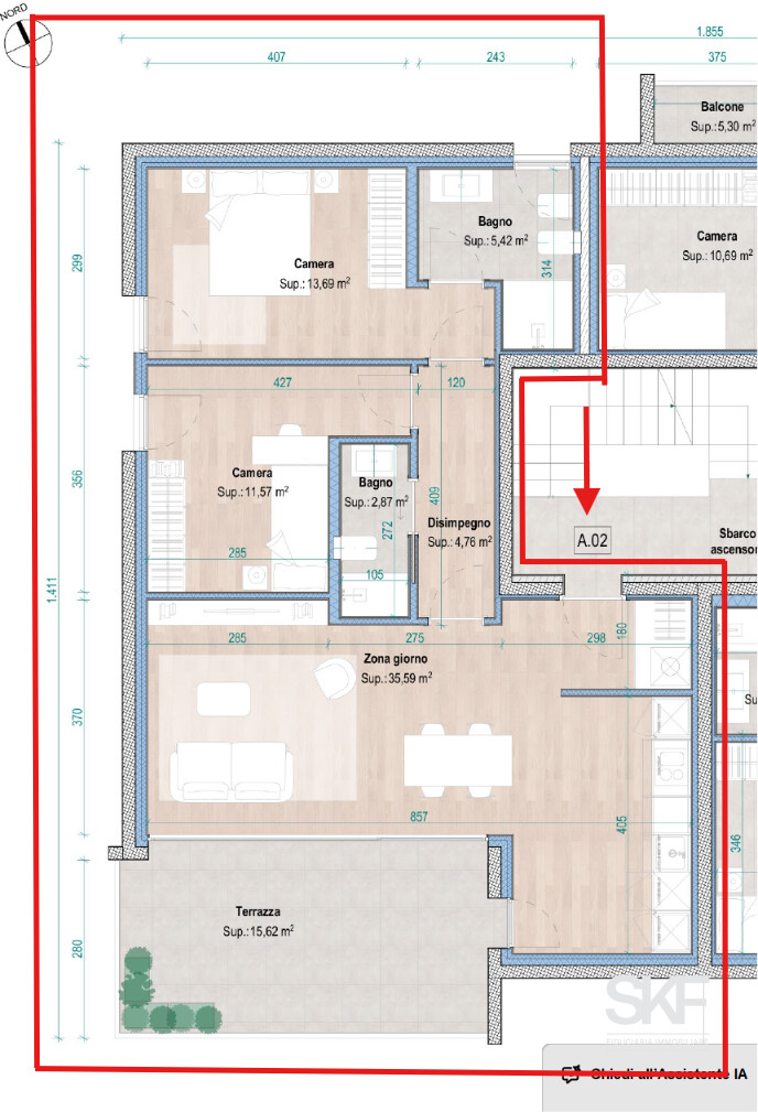 3 ½ Zimmer Wohnung, Foto 5 von 6