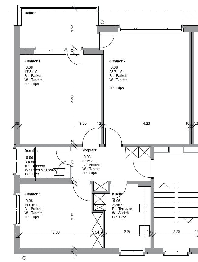 3 rooms apartment, photo 1 sur 5
