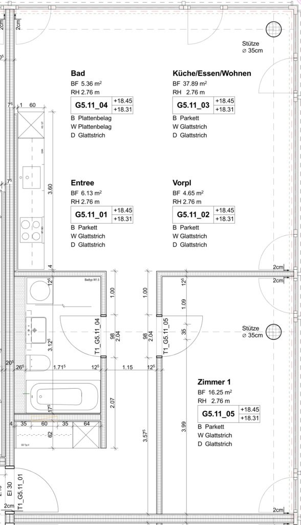 2 ½ rooms apartment, Foto 7 von 7