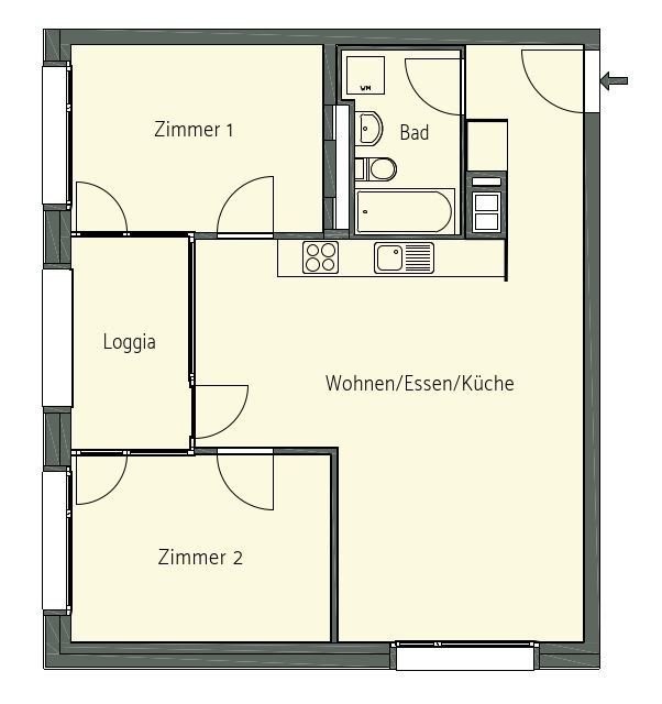 3 ½ rooms apartment, Foto 5 von 6
