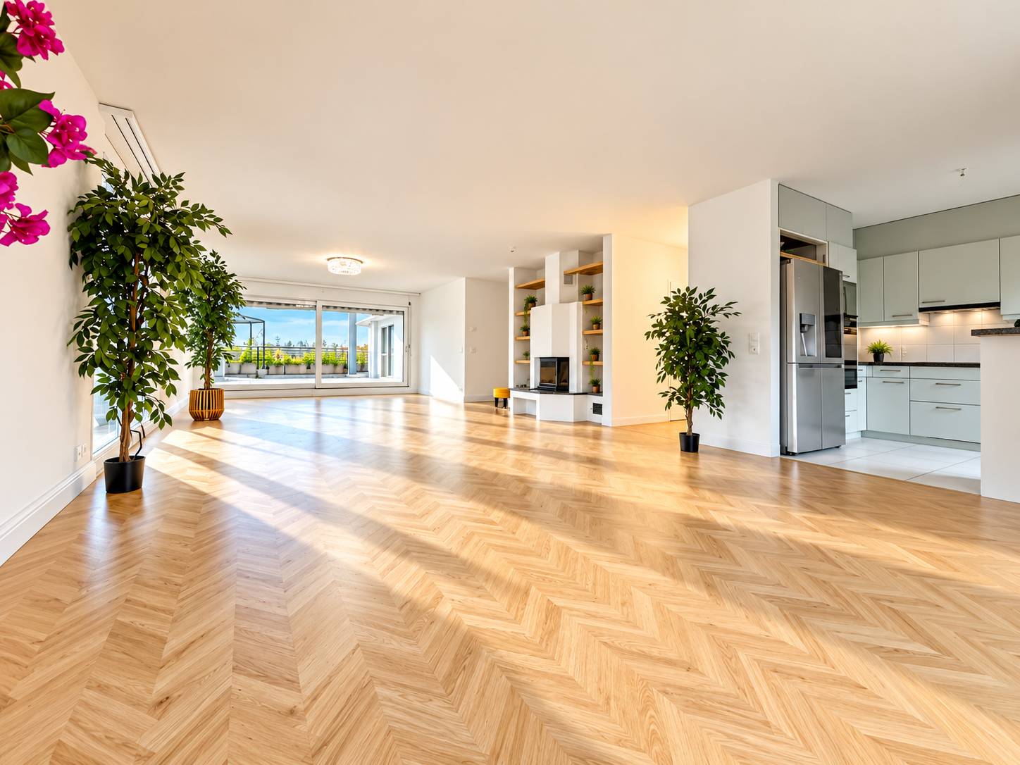 5 ½ rooms terrace flat