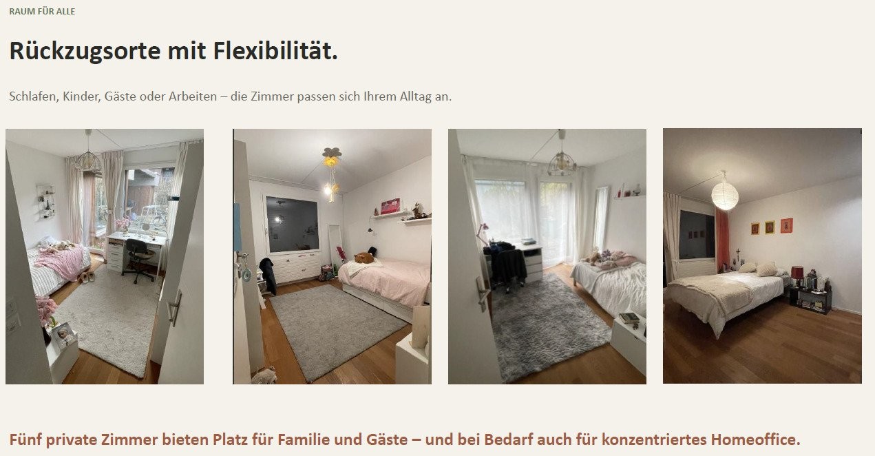 6 ½ rooms furnished flat