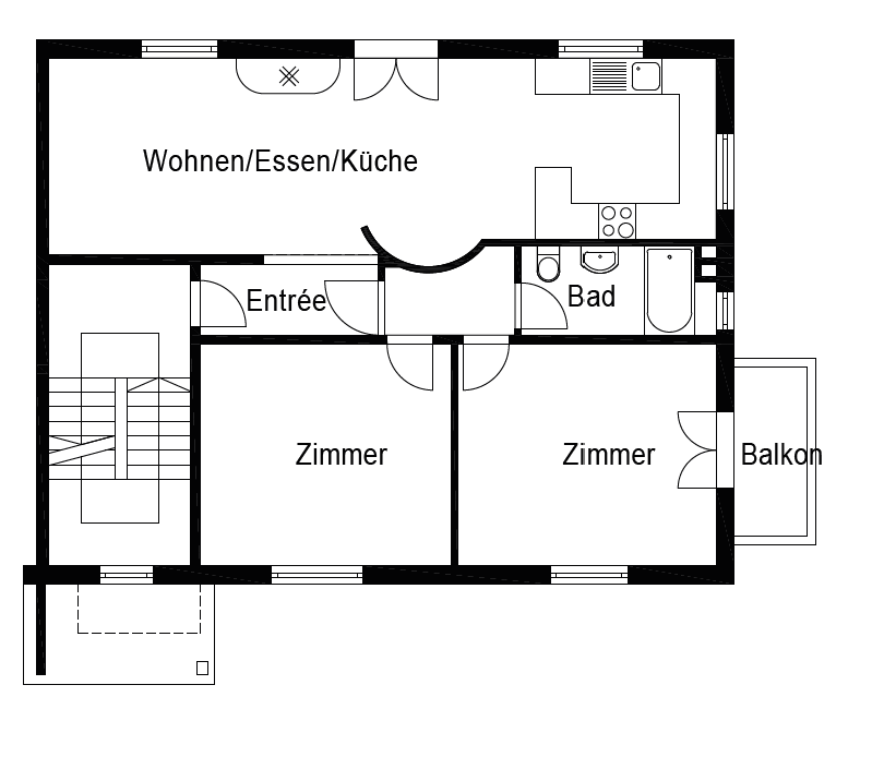 3 ½ rooms apartment, Foto 5 von 5