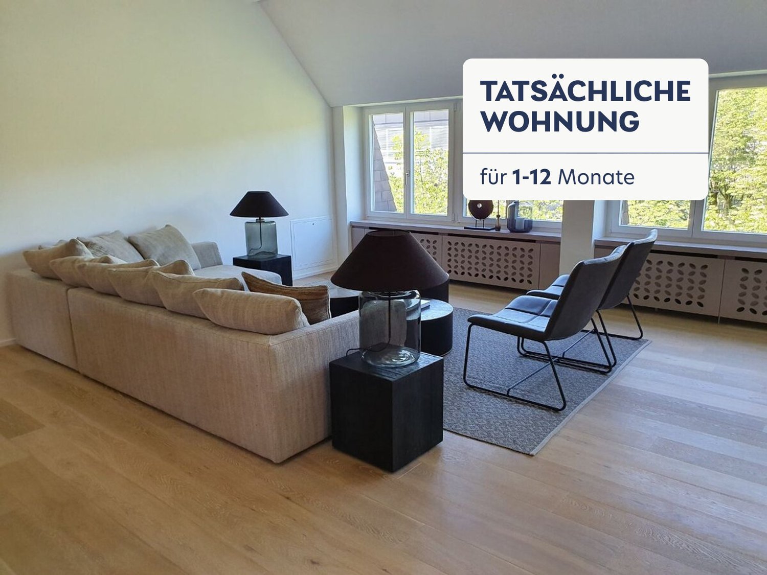 3 rooms furnished flat, Foto 1 von 10