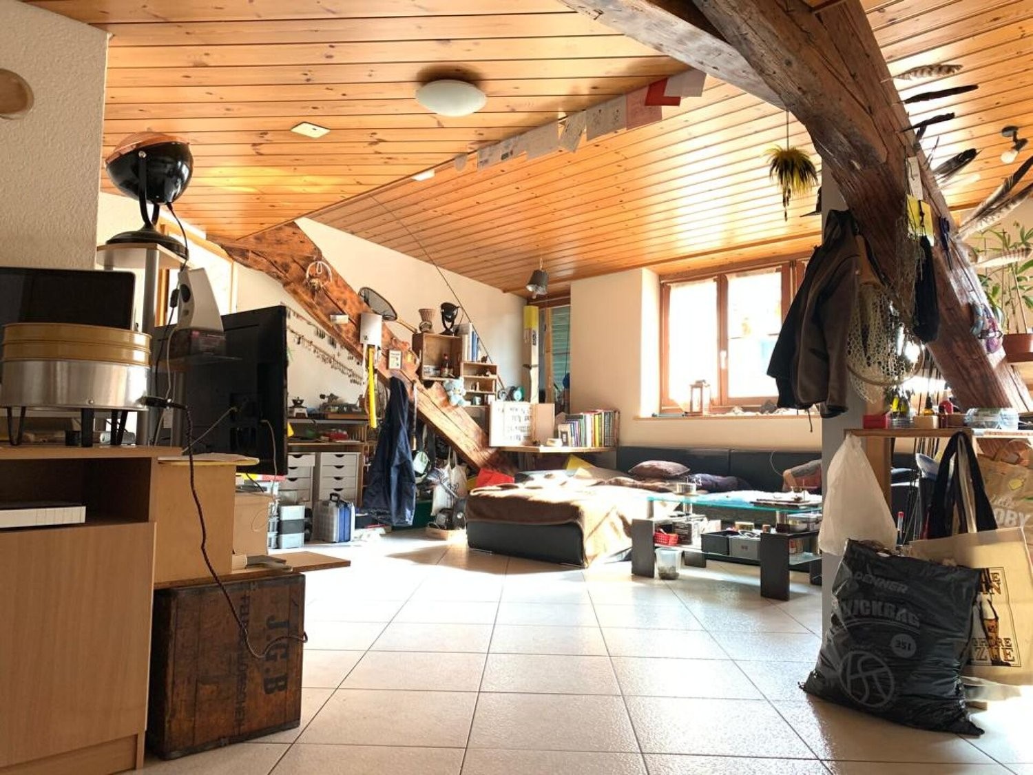 3 ½ rooms attic flat