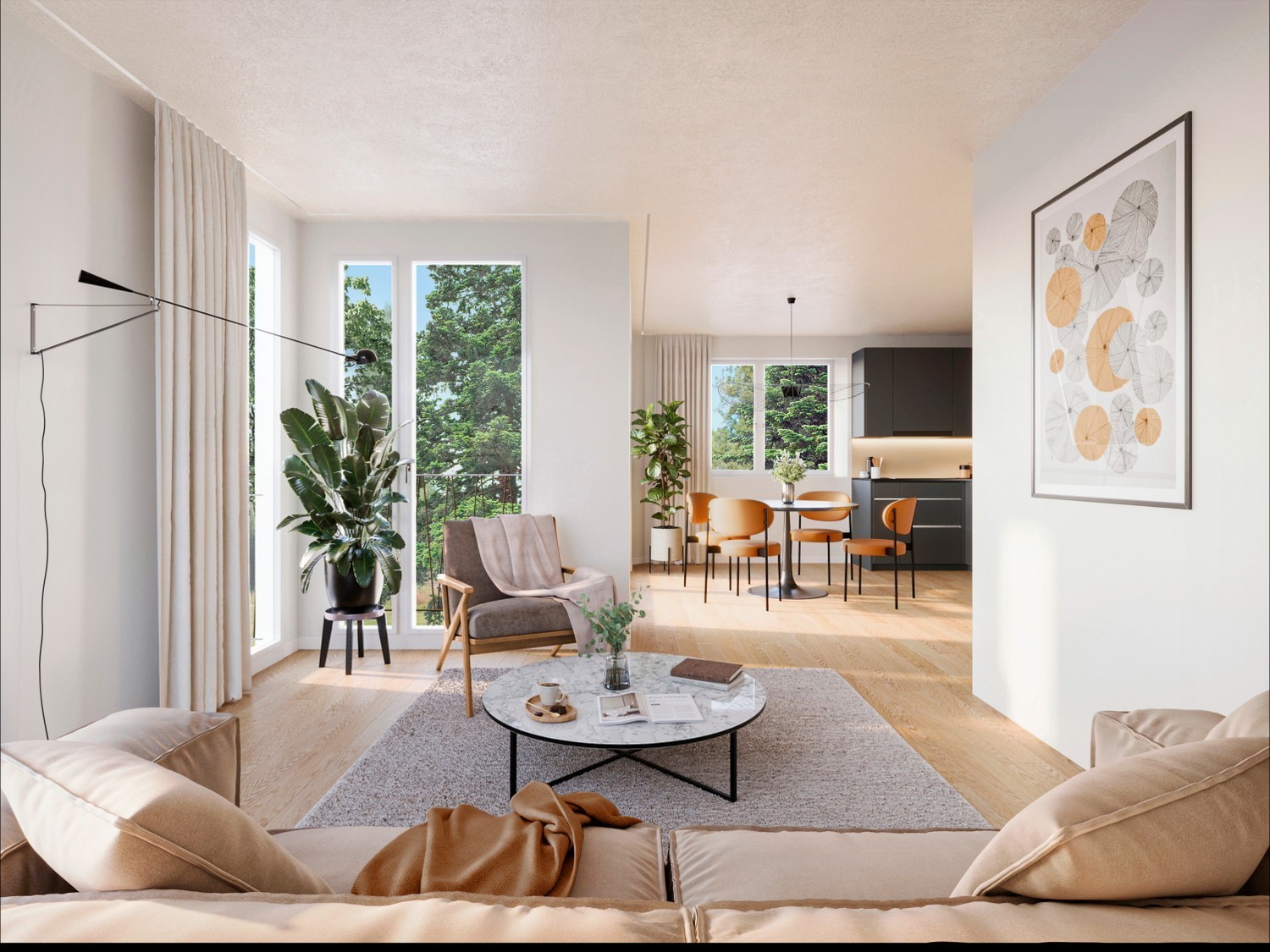 Appartement de 2 ½ pièces